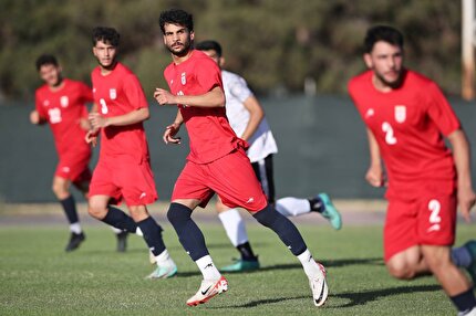 پایان اردوی تیم ملی جوانان با پیروزی پرگل