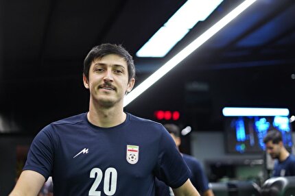 تیم ملی فوتبال ایران در سالن بدنسازی تمرین کرد