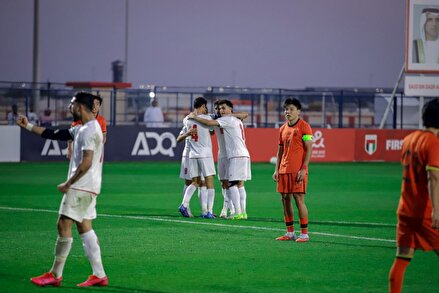 گزارش تصویری از دیدار تیم های ملی امید ایران و چین