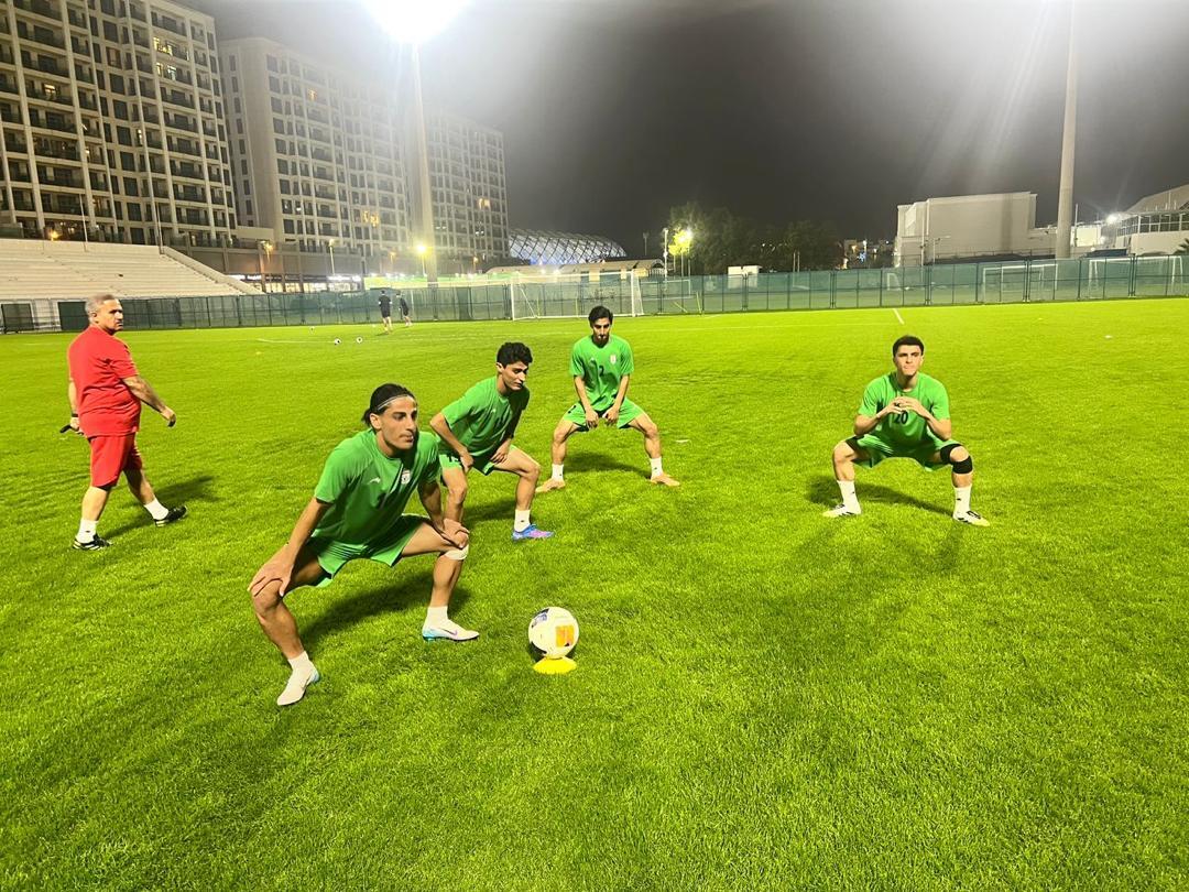 برگزاری نخستین تمرین تیم ملی در دبی