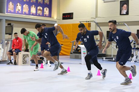 تصاویر ساحلی بازان در مرکز ارزیابی و سنجش آکادمی ملی المپیک