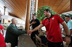 دیدار نایب رئیس AFC با ملی‌پوشان فوتسال افغانستان