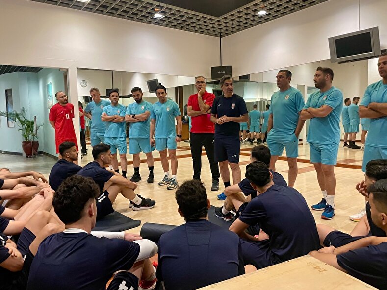 گزارش تصویری/تیم ملی فوتسال