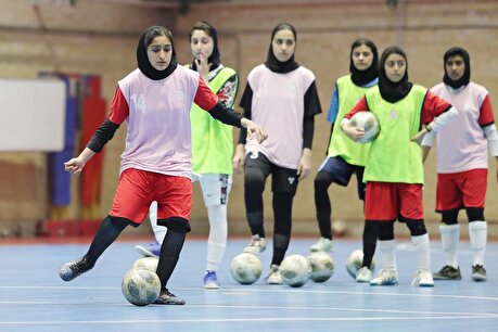 گزارش تصویری/ تمرین ملی پوشان فوتسال در کمپ تیم های ملی
