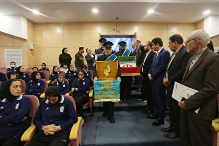 گزارش تصویری/ مراسم بدرقه تیم ملی فوتبال بانوان