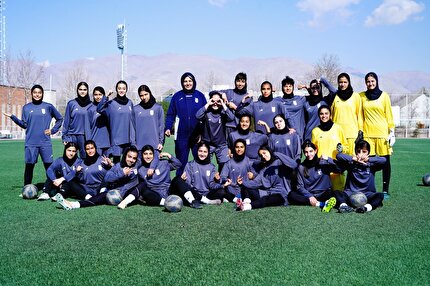 آغاز تمرین ملی پوشان نوجوان فوتبال در کمپ تیم های ملی