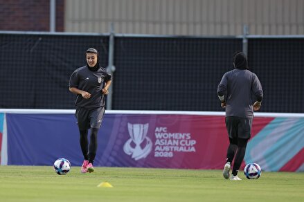 گزارش تصویری/ تمرین امروز تیم ملی بانوان