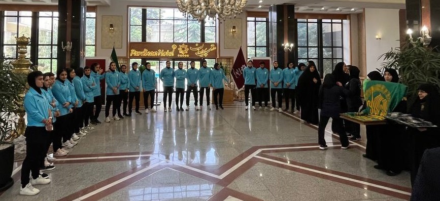 برگزاری مراسم بدرقه تیم ملی فوتبال بانوان در مشهد مقدس برگزاری مراسم بدرقه تیم ملی فوتبال بانوان در مشهد مقدس