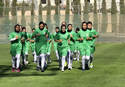 برگزاری نخستین تمرین تیم ملی فوتبال بانوان در امان