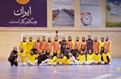 تمرین پرنشاط تیم ملی فوتسال زیر نظر کادر فنی