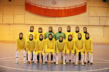 گزارش تصویری از بازی درون اردویی تیم ملی فوتسال دختران نوجوان