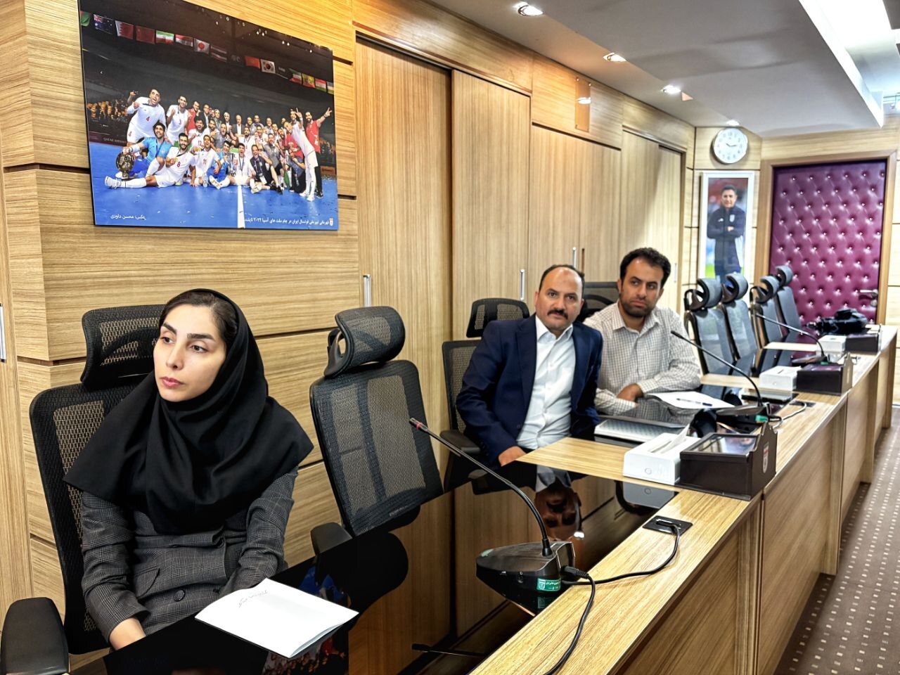 برگزاری ستاد هوش مصنوعی و فن آوری های نوین فدراسیون/تاج: هوادارن فوتبال در انتظار تحول در شیوه ها و سیستم های اجرایی در فوتبال هستند برگزاری ستاد هوش مصنوعی و فن آوری های نوین فدراسیون/تاج: هوادارن فوتبال در انتظار تحول در شیوه ها و سیستم های اجرایی در فوتبال هستند