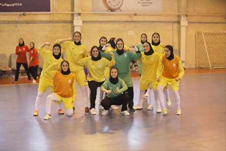 گزارش تصویری از دیدار تیم ملی فوتسال دختران نوجوان و ایران زمین ملارد
