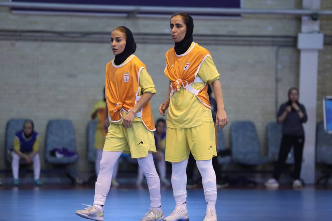 برگزاری تمرین فنی و تاکتیکی تیم ملی فوتسال بانوان 