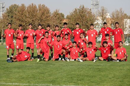 گزارش تصویری تمرین چهارشنبه تیم ملی نوجوانان