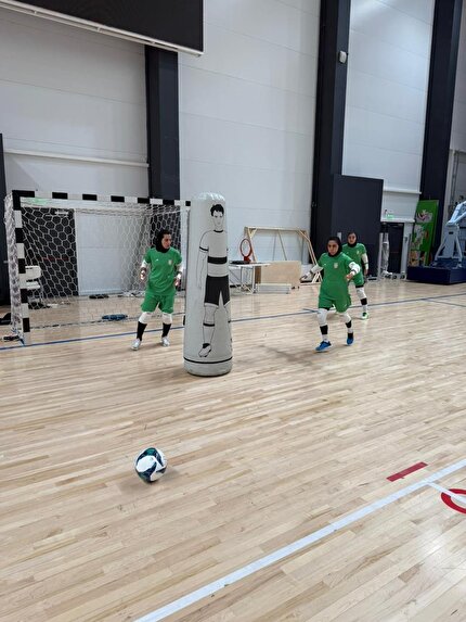 آغاز نخستین تمرین تیم ملی فوتسال بانوان در شهر تولا روسیه