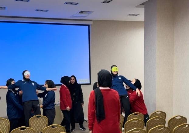 برگزاری تمرین وزنه در محل اقامت ملی پوشان