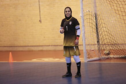 صحبت های فرزانه توسلی بازیکن تیم ملی فوتسال بانوان