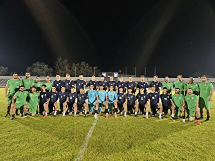 برگزاری نخستین تمرین تیم ملی نوجوانان در کیش