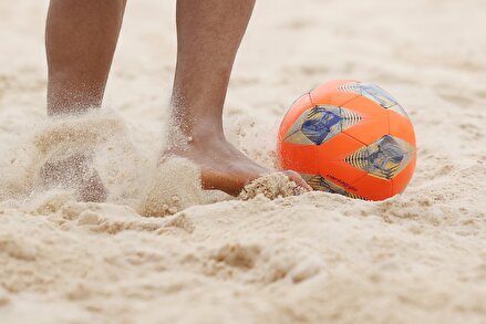 تصاویر تمرین امروز صبح ملی پوشان ساحلی