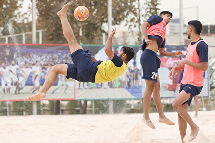 کلیپ تمرین امروز ساحلی بازان