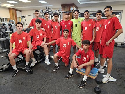 آخرین تمرین تیم ملی نوجوانان پیش از سفر به هند برگزار شد