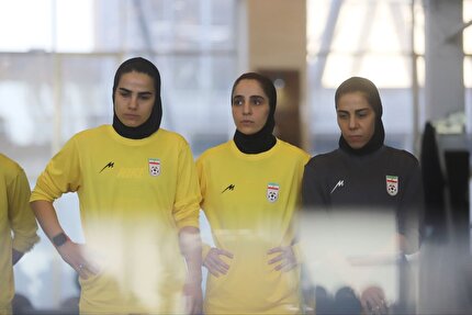 تمرین بدنسازی ملیپوشان فوتسال بانوان در سالن پک برگزار شد