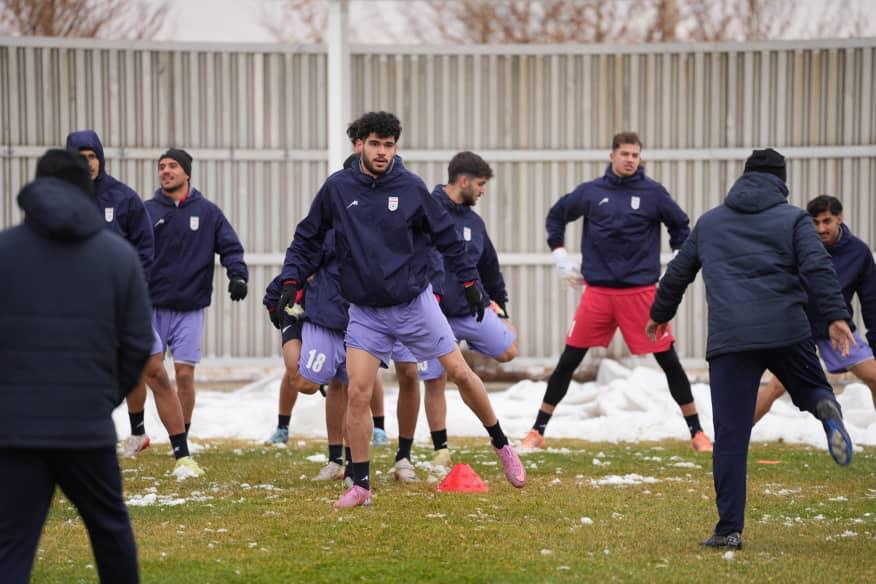 برف چاشنی تمرین پرنشاط شاگردان روانخواه در اراک