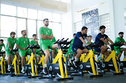 تصاویری از تمرین ملی پوشان ساحلی در مجموعه پک