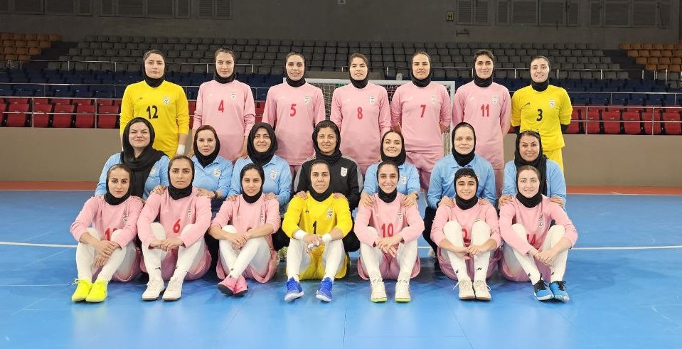 آخرین تمرین تیم ملی فوتسال بانوان پیش از جدال با ایتالیا برگزار شد