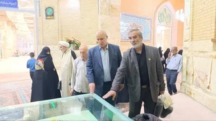 گزارش تصویری سفر رئیس فدراسیون شهر مقدس قم و جمکران