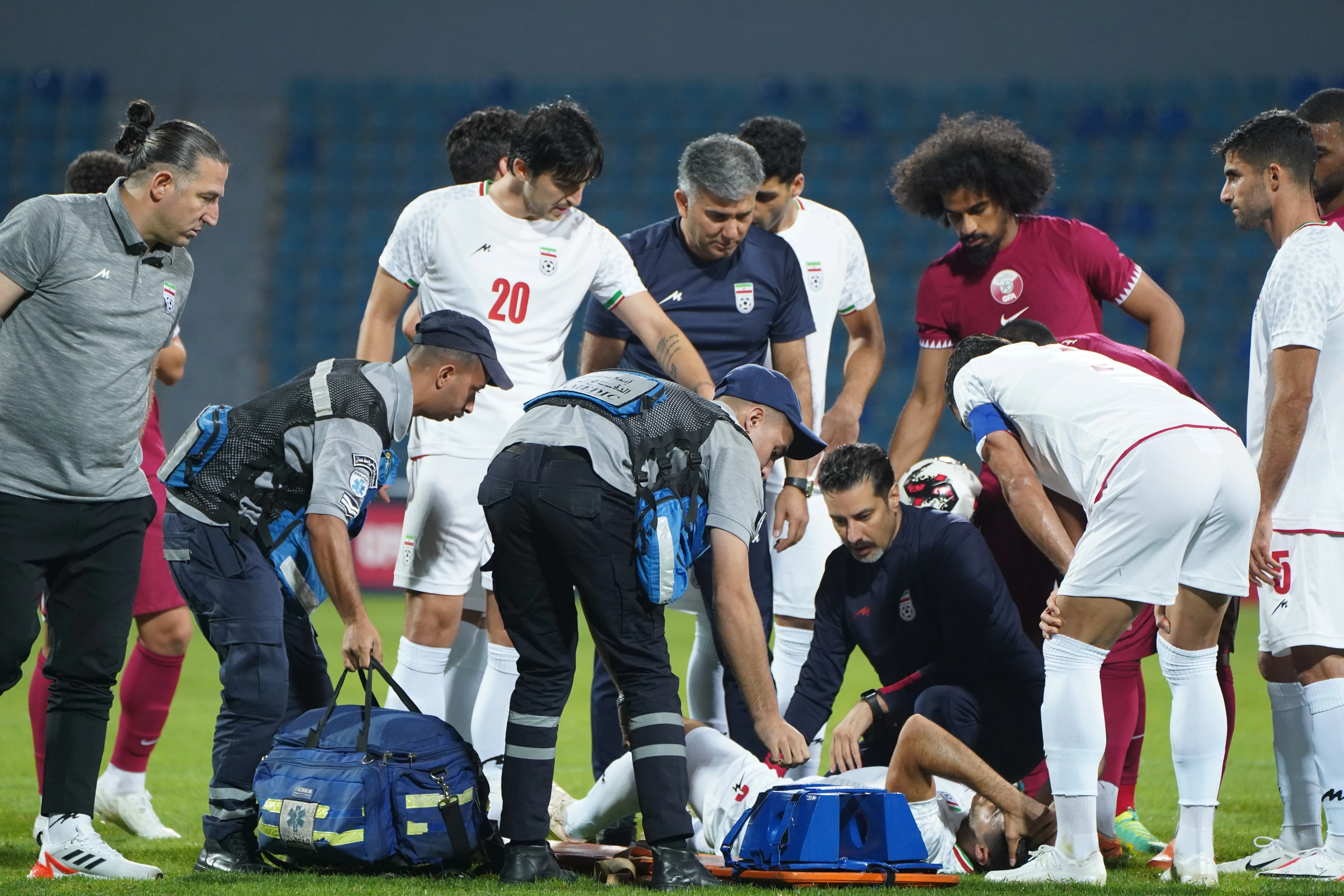توضیح درباره اقدامات درمانی پس از مصدومیت پورعلی‌گنجی