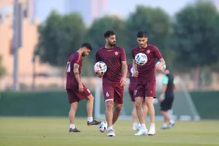  تمرین پرسپولیس در قطر