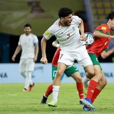 پیروزی تیم ملی فوتبال جوانان ایران مقابل چین