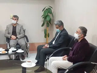 عیادت سراجی از مصدومان نوشهر