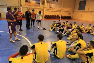 تمرین فوتسال