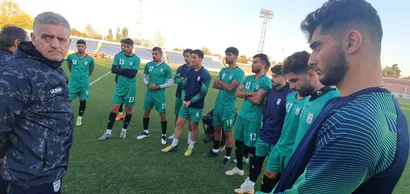 برگزاری تمرین تیم ملی امید