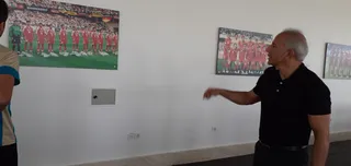 گزارش تصویری بازدید بازیکن سابق تیم ملی فوتبال از مرکز ملی فوتبال