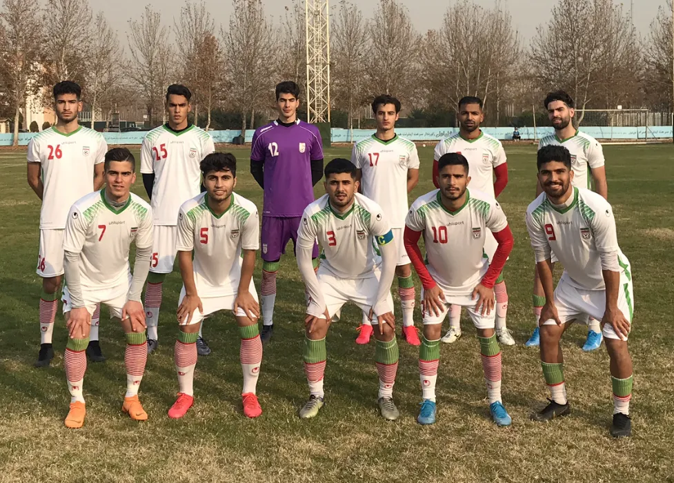 تساوى  تيم ملى جوانان برابر  تيم اميد استقلال