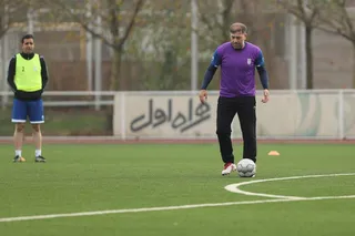 گزارش تصویری مربیگری B فوتبال 