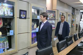 بازدید نمایندگان فیفا از مرکز ملی فوتبال 