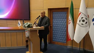 صحبت های ابتدایی رییس فدراسیون فوتبال در مراسم رونمایی از پروژه های جدید فناوری