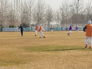 گزارش تصویری تمرین دختران نوجوان