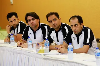 مرحله دوم کلاس مربیگری درجه A در هتل آکادمی فوتبال در حال برگزاری است.