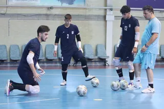 تمرینات تیم ملی فوتسال جوانان ایران