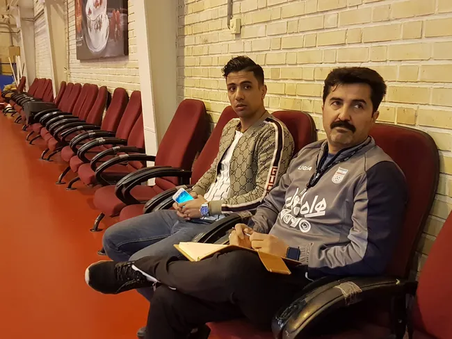گزارش تصویری از آخرین تمرین تیم ملی فوتسال