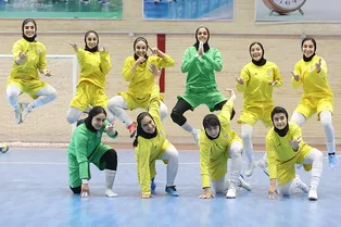 فوتسال دختران در مدار آماده‌باش