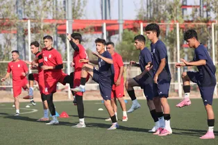 گزارش تصویری/  تمرین پرفشار تیم ملی نوجوانان