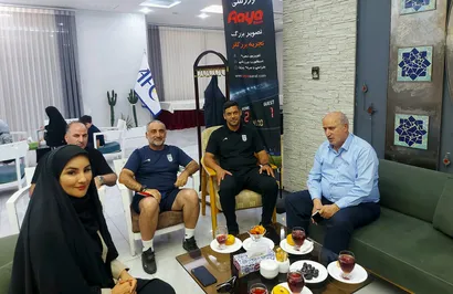 بازدید مهدی تاج از اردوی تیم ملی امید