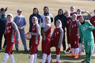 گزارش تصویری 1 تمرین دختران 16 سال